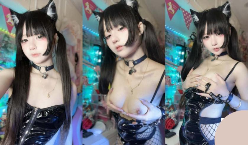 宅男最爱】，清纯COS女神，B站清纯嫩妹【钙片老师】露脸2K提督定制