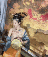 畫中仙古色鮮香酥乳玉體，古代妃子穿越，怪不得皇帝每天都要翻牌！