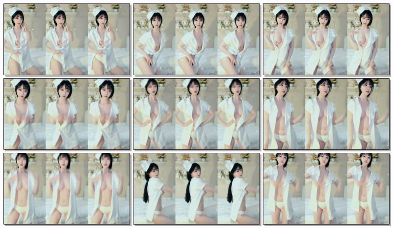 精品裸舞】，C杯天然美乳女神【白雪】经典护士装裸舞，画风温暖诱人