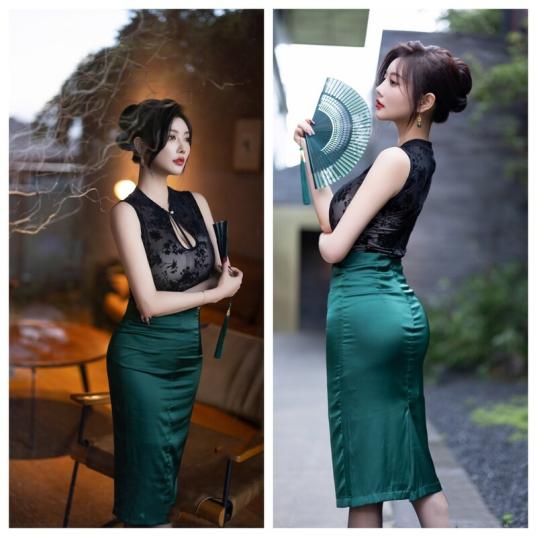 秀人网人气女神，【杨晨晨】，气质大美女，性感诱人情趣