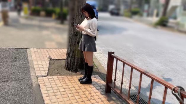  股間にクル笑顔と美尻成長中のエロ乳galたまらず生ハメとラブラブ手コキフェラ2発射ハメ撮りエロくてカワイイマインドフルネスgalと生チン交流ハ