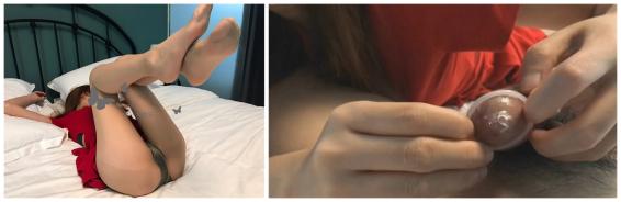 -约操身材超棒红衣嫩模偷情 车上就被挑逗的脱掉内裤 后入骑着操 国语对白