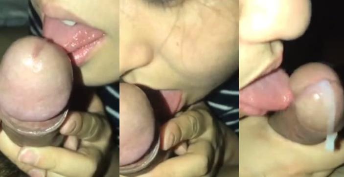 小巧舌头舔到射