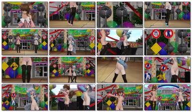 squirreltail animation mmd colorful x melody hibiki inazuma