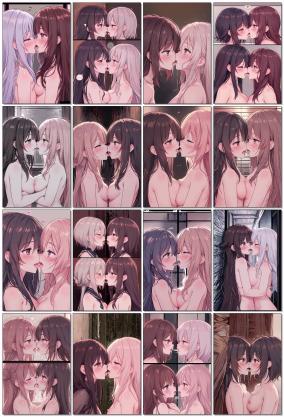 アイスクリム 動画アニメ百合カップルの日常