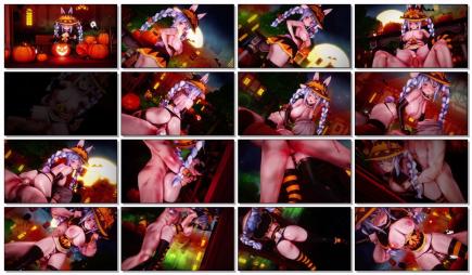 lanzfh vtuber halloween 兎田ぺこらpekora