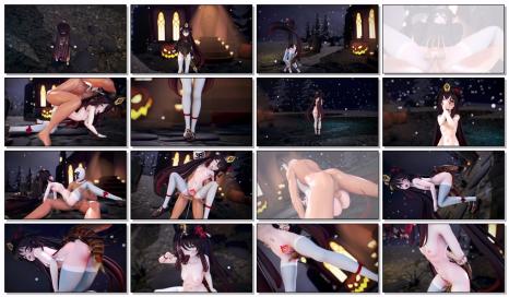 doge hutao胡桃 happy halloweensexdance