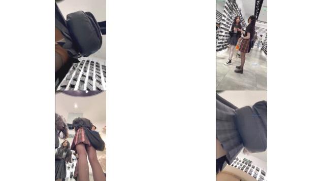 商城跟随偷窥漂亮jk白丝美眉 白色小骚丁卡着大屁屁好性感 连黑丝闺蜜一起抄了