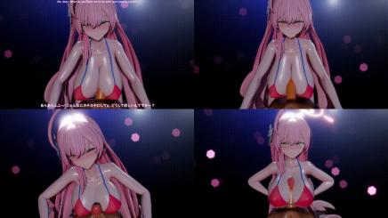 だぶりゅーPdoublePハナコパイズリ 水着