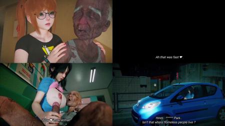 ニーサンジー 雨から避難を求める 3