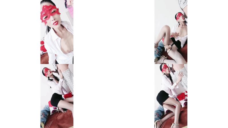 70后美妈妈 ·不惧时光优雅到老~ 出门上班前，用口活唤醒还在睡觉的儿子，口爆吞精