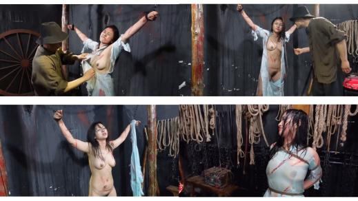 精品稀缺資源，母狗女奴訓練營工作室劇情大作，極品大奶英勇剛強女犯人被抓受到嚴刑拷打，帶入感很強，強推