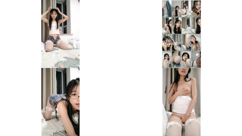 新來的小仙女，全程露臉白絲情趣誘惑，深夜撩騷狼友慢慢脫掉，自己摳逼淫水多多舔手指，表情好騷精彩又刺激