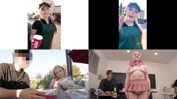 HIKR-254 ショート動画でバズったカフェ店員がコスプレモニターに挑戦 白肌むっちリボディを突き上げられ絶頂乱舞 イバ21