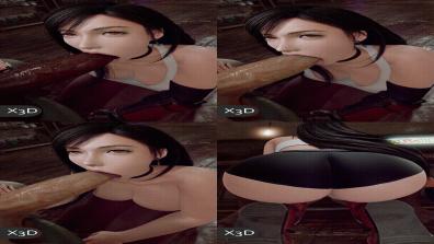 [X3D]Tifa VIII Animation Extra And Individual Angles