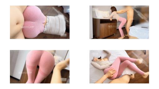 优雅气质尤物御姐女神 紧身瑜伽裤性感人妻 欲求不满偷情性爱，饱满隆起鲍鱼被大屌后入中出绝叫高潮43