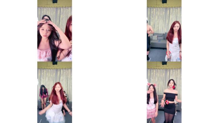 -综艺M8女团20250816 色情版快乐大本营 电奶子，电臀，指压板跳绳