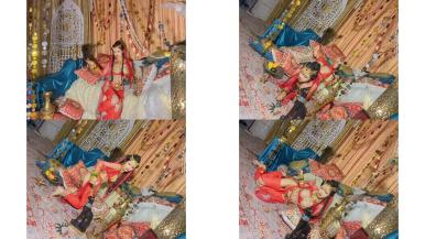 顶级露脸反差女神推特爆火极品福利姬钛合金大尺度私拍视图波斯异域风情骚丁勒逼呼之欲出超诱人279