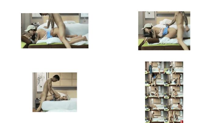 2頂級紋身小太妹和小哥一樣都是紋在手臂上差不多同款啊哥們把她操疼了哇哇叫 表情難受嗎妹子感慨 這錢不好掙啊420