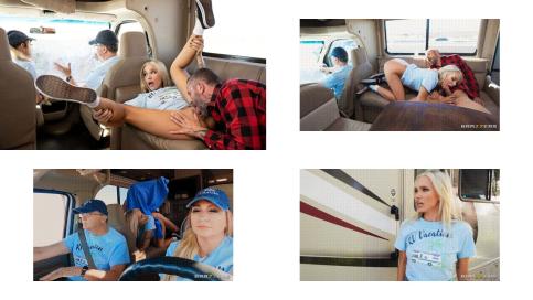 Hitching a Ride on His Dick