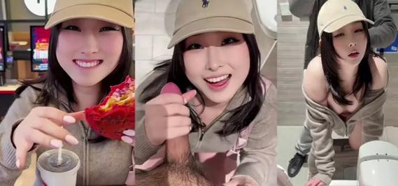 纯欲大奶反差母狗吃肯德基的时候性瘾发作直接在卫生间来一发 Chinese homemade video