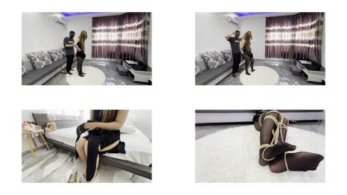 抽打调教黑丝少妇