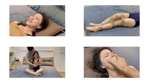 小灵  缚艺录 死库水连体衣全包调教