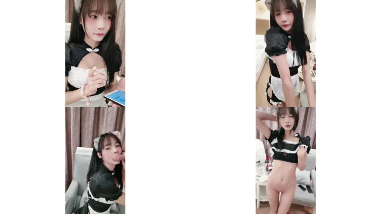 纯欲系天花板极品甜美少女猫耳朵女仆装今天单人小秀扭腰摆臀慢慢脱掉跪沙发翘起美臀437