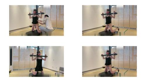 涵涵 少女的强高训练2