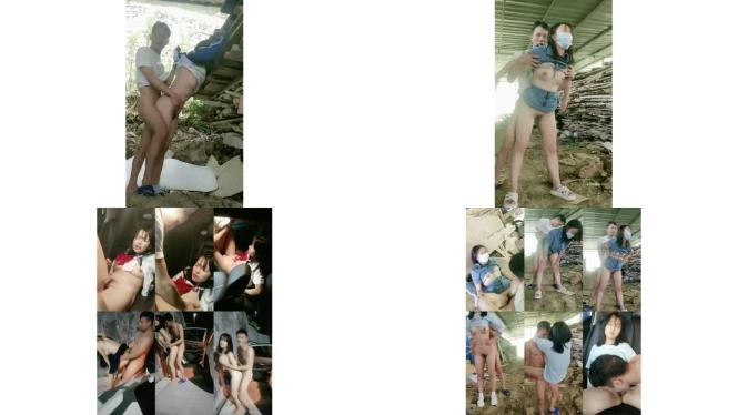 無敵小婊子帶着學生妹野外廢廠車震各種啪啪貼近大自然享受原始刺激的性愛之旅