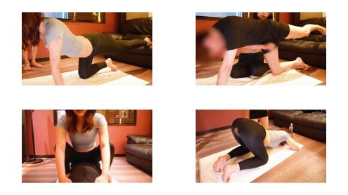 FC2-PPV-4823115 一緒にエクササイズ乳首のコリほぐしとヨガのポーズでおちんぽシコシコ 騎乗位ピストンの淫な腰使いで暴発中出し