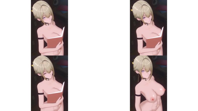 [RedRainSFM] Evelyn Book_4K+1080P Animation_ i