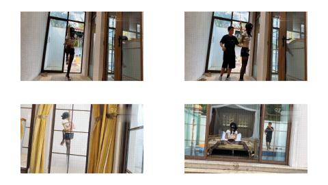 欢乐谷 别墅院子调教下