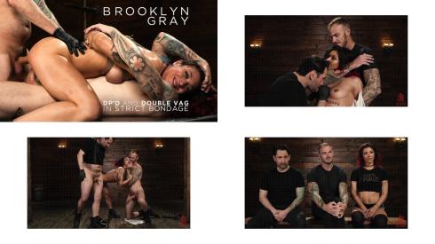 DP'd And Double Vag In Strict Bondage