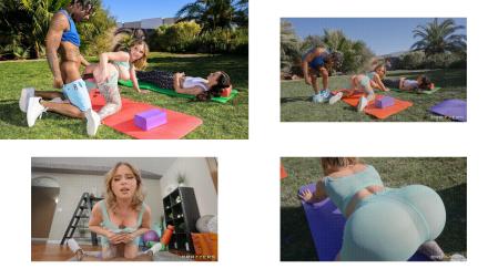 Yogi Masters the Downward Doggystyle