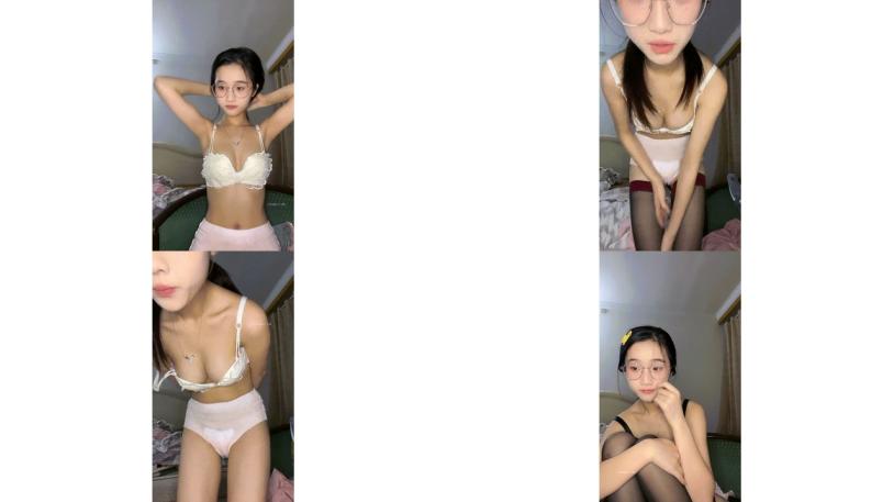 重磅推荐刚下海的超级清纯又青涩的四眼美眉大姨妈刚走就首次上镜做爱貌似只有19岁 奶子还没完全发育全身粉嫩