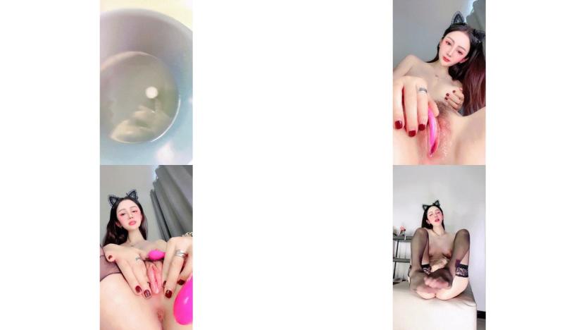 新出炉的g奶女神，网红脸，道具自慰喷水5