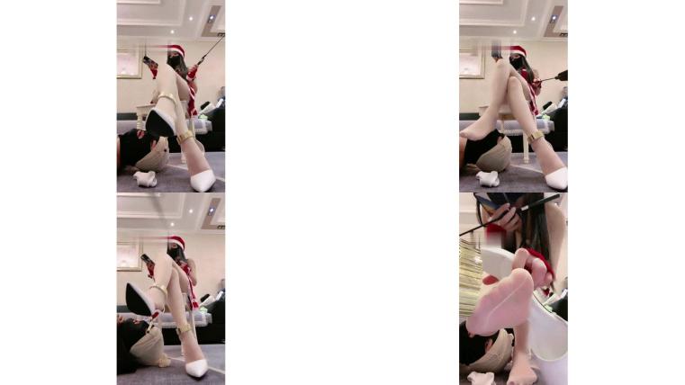 红绿灯调教 高跟皮靴御姐女神 圣水羞辱暴力踢裆52