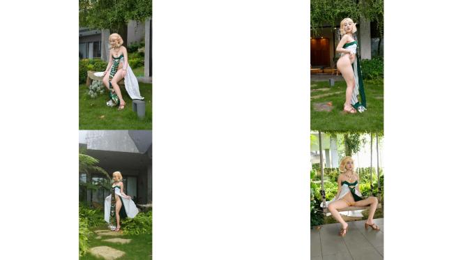 极品童颜巨乳百变福利姬yuumeilyn虞梅最新作品，塞尔达公主，玉体诱惑，性爱内射