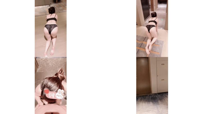 2相约人妻，酒店调教母狗 淫妻开门口交，做爱，对面有监控，今晚谁更牛47