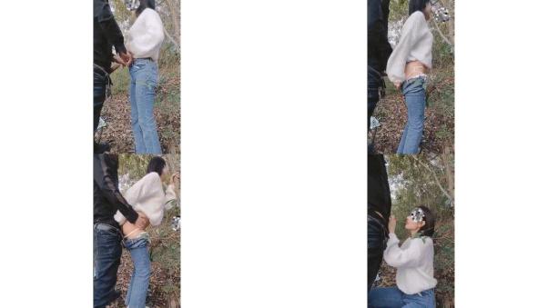 漂亮小姐姐戶外啪啪 怎麽放不進去 大白天一緊張 雞吧都進不去了84