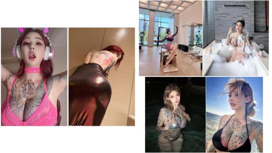 某音39萬粉的網紅女神 身材堪稱天花闆級别 頂流女神希希gina超淫亂多p合集69