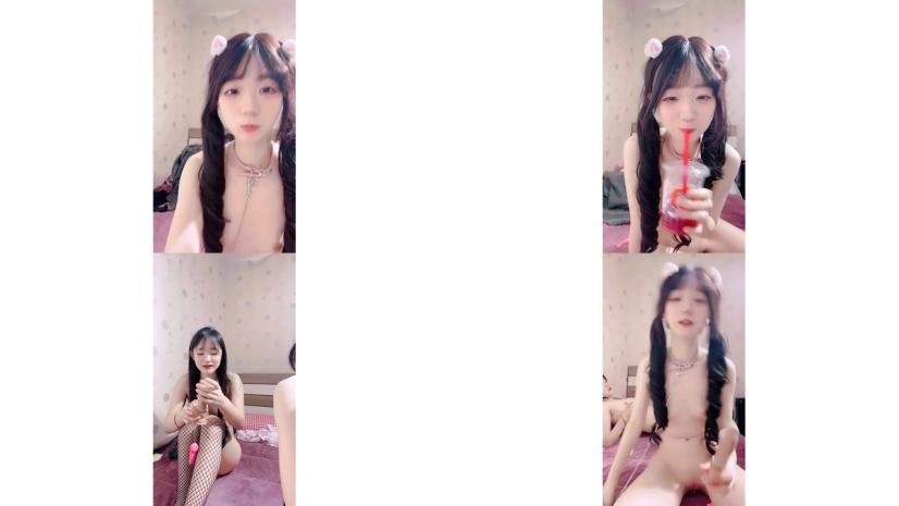 05洛丽塔_ 邪恶双马尾 自慰粉穴淫水超多 - 小穴白浆直流