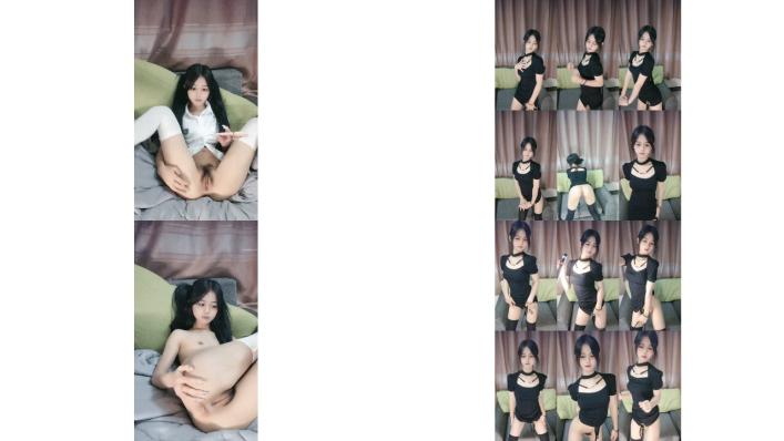 剛成年小妹妹，神似楊超越，小易的so啵啵，小美女看了真讓人心動，還會一字馬，粉嫩可口，貌似還能開發下小菊花呢20