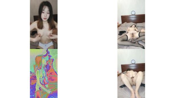 漂亮黑丝美眉 上位全自动 小娇乳 小粉穴 叫床声音很好听 操逼很用力