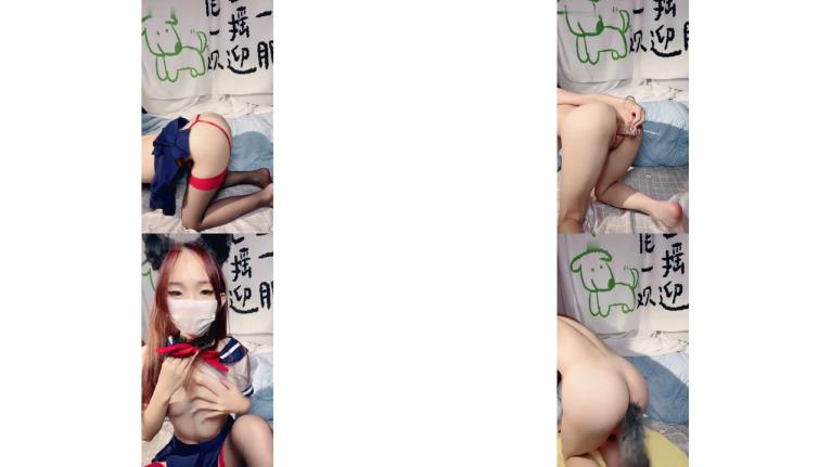 小逸宝宝沙發上 无法自拔 拿跳蛋玩