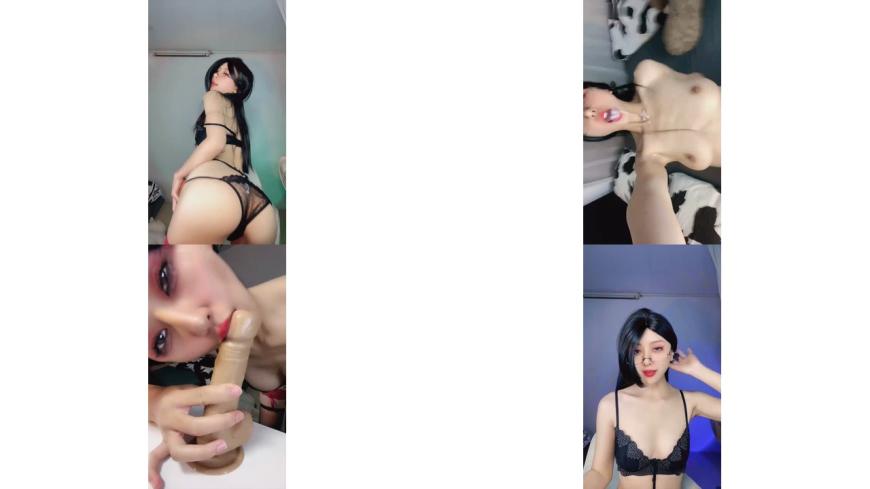 蘸点蜜桃酱上海名媛ts夏妃儿~网袜美腿~