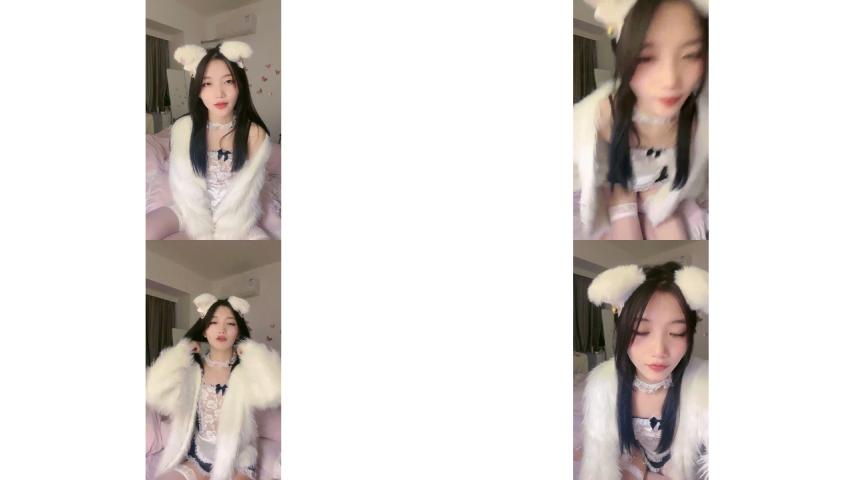 大学生下海大秀 情趣装猫耳朵美少女首次道具抽插1