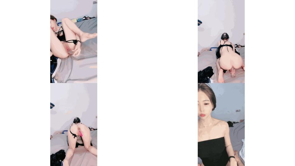 大眼睛网红妹妹一线天干净粉穴捂着脸道具自慰，翘起美臀跳蛋塞穴拉扯，张开双腿对着镜子