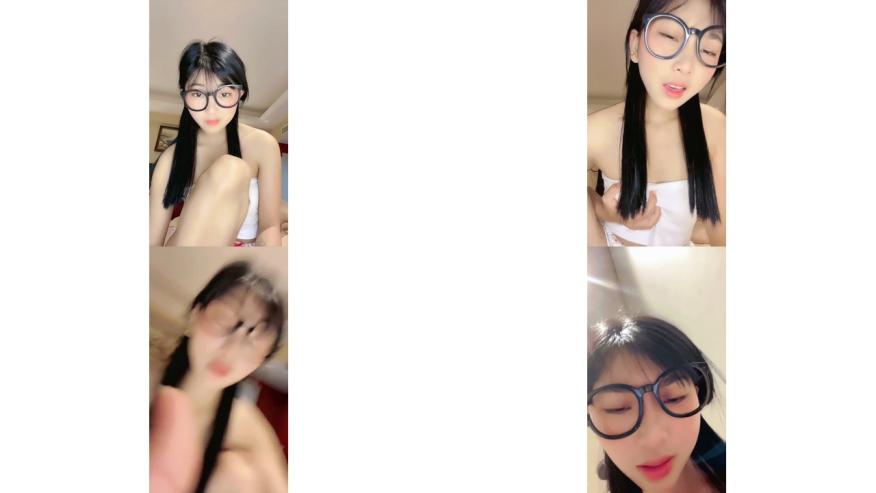 康妹高颜值呆萌眼镜妹 大尺度收费秀看得鸡巴邦硬 喜欢眼镜妹的不要错过2